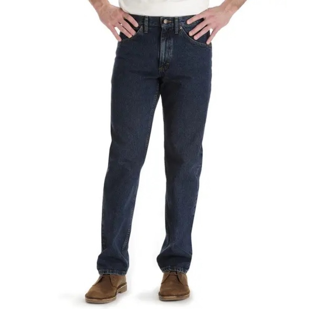 NWT Men’s Size 40 X 34 Lee Relaxed Fit Straight Leg Jeans In Dark Quartz Color